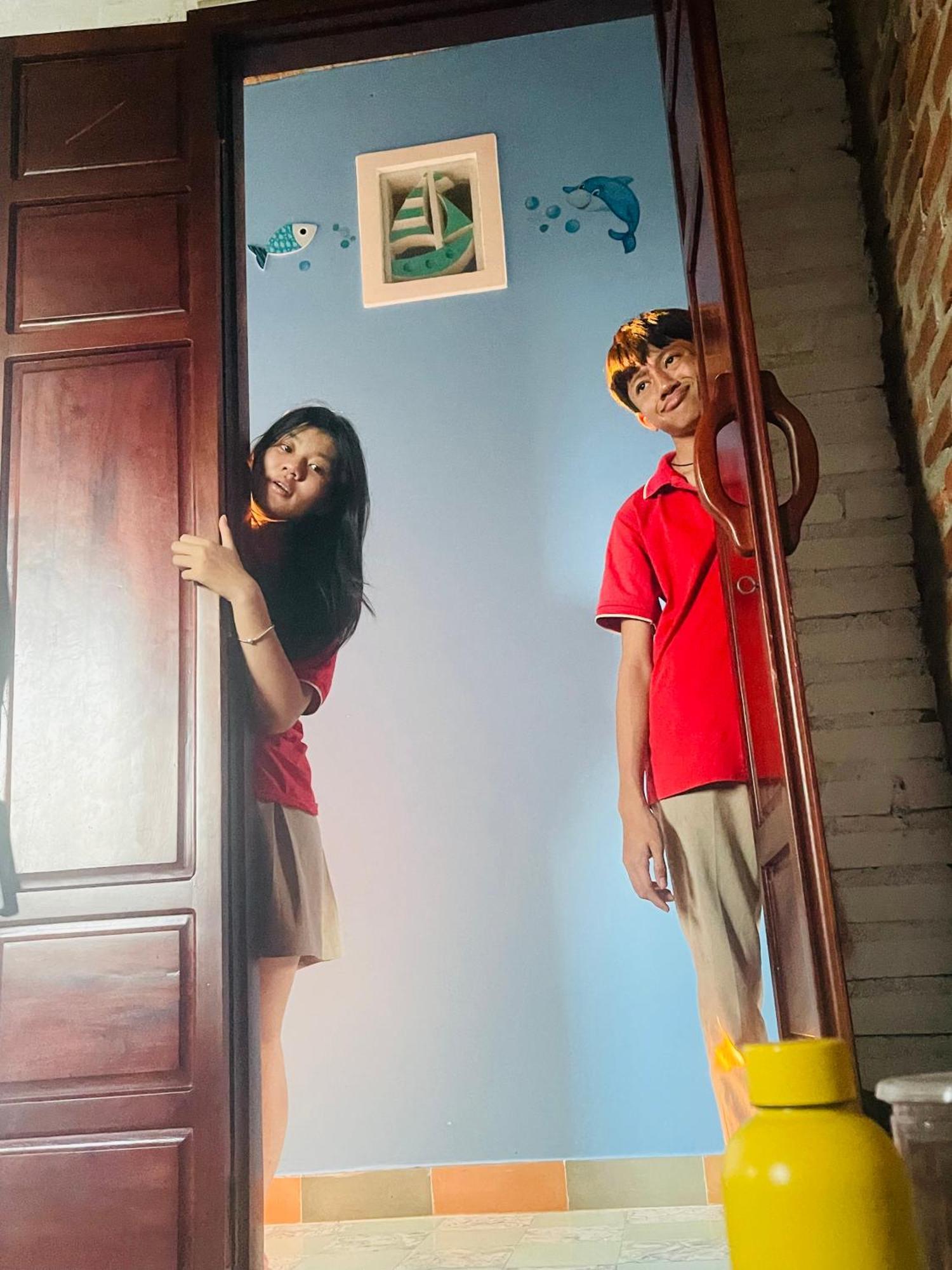 Golden Lantern Tam Thanh Homestay ตามกี่ ภายนอก รูปภาพ