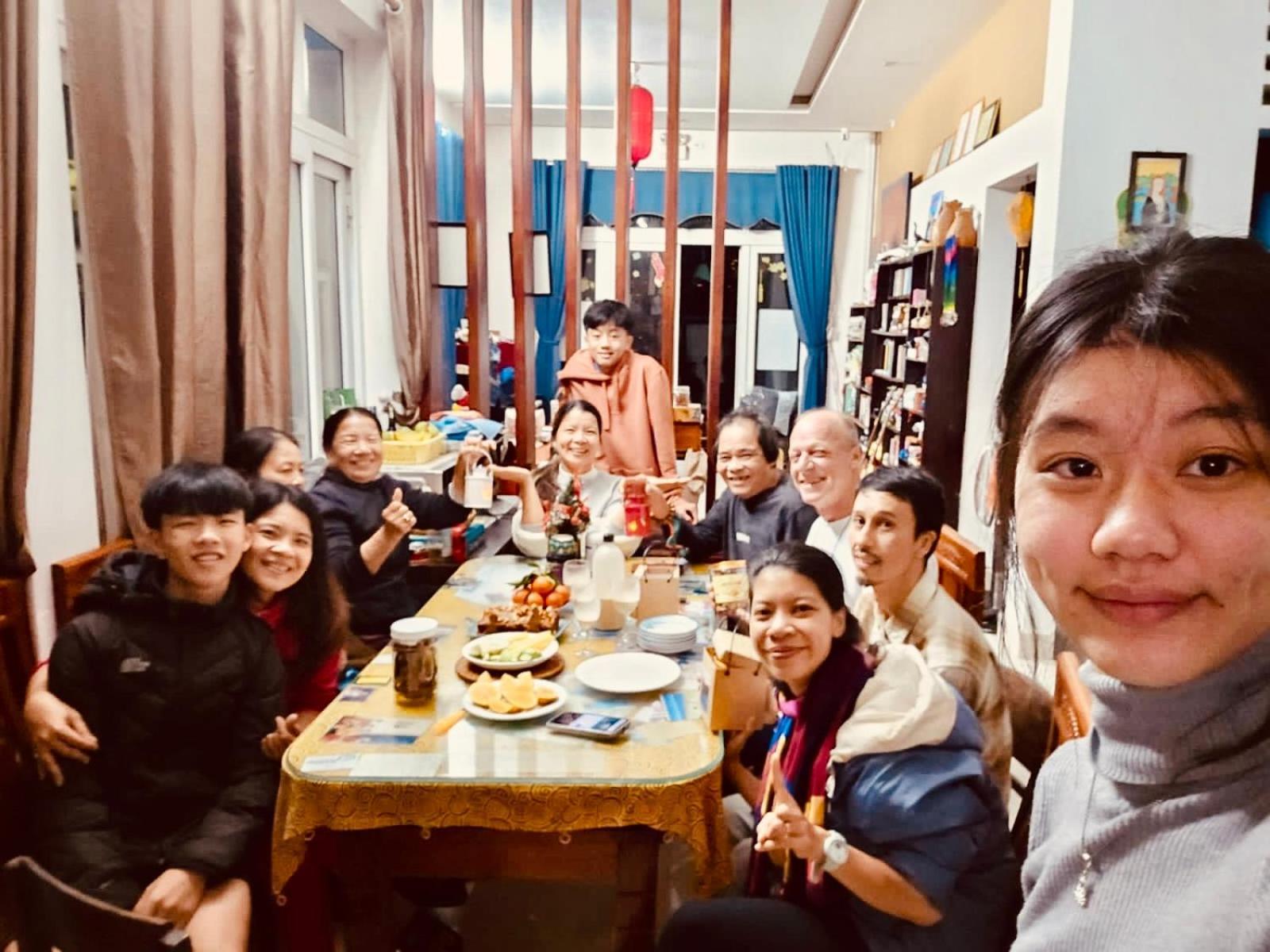 Golden Lantern Tam Thanh Homestay ตามกี่ ภายนอก รูปภาพ
